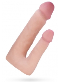 Поясной страпон с насадкой для двойного проникновения - 16 см. - ToyFa - купить с доставкой в Красногорске