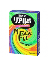 Презервативы Sagami Xtreme Miracle Fit - 5 шт. - Sagami - купить с доставкой в Красногорске
