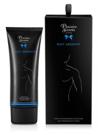 Возбуждающий крем для мужчин Nuit Ardente Creme Performante Plaisirs Secrets - 60 мл. - Plaisir Secret - купить с доставкой в Красногорске