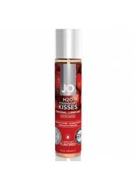 Смазка с ароматом клубники JO Flavored Strawberry Kiss - 30 мл. - System JO - купить с доставкой в Красногорске