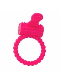 Розовое силиконовое виброкольцо A-toys - A-toys - в Красногорске купить с доставкой