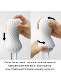 Мастурбатор FLEX Rocky Black с плотным рельефом - Tenga - в Красногорске купить с доставкой