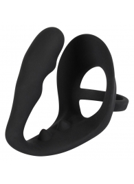 Эрекционное кольцо с подхватом мошонки и анальным отростком для воздействия на простату - Orion - в Красногорске купить с доставкой