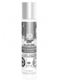 Массажный гель ALL-IN-ONE Massage Oil Sensual нейтральный - 30 мл. - System JO - купить с доставкой в Красногорске