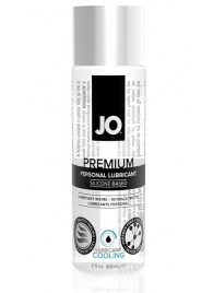 Охлаждающий лубрикант на силиконовой основе JO Personal Premium Lubricant Cooling - 60 мл. - System JO - купить с доставкой в Красногорске