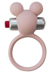 Розовое эрекционное виброколечко Emotions Minnie Light pink - Lola Games - в Красногорске купить с доставкой