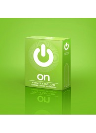 Цветные ароматизированные презервативы ON) Fruit   Color - 3 шт. - ON) - купить с доставкой в Красногорске