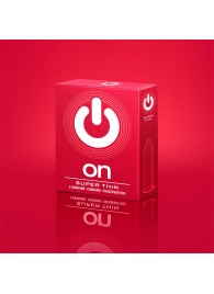 Супертонкие презервативы ON) Super Thin - 3 шт. - ON) - купить с доставкой в Красногорске