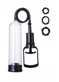 Вакуумная помпа A-toys с уплотнителем и эрекционными кольцами - A-toys - в Красногорске купить с доставкой