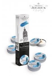 Набор из 5 свечей Petits Joujoux London с ароматом ревеня, амбры и чёрной смородины - MyStim - купить с доставкой в Красногорске