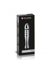 Ребристый фаллоимитатор для электростимуляции Funky Fella Rill Dildo - 13 см. - MyStim - купить с доставкой в Красногорске
