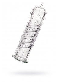 Прозрачная насадка на пенис TOYFA A-Toys - 15,5 см. - A-toys - в Красногорске купить с доставкой