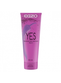 Согревающий лубрикант на водной основе Egzo Yes - 50 мл. - EGZO - купить с доставкой в Красногорске