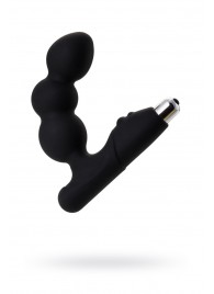 Чёрный вибростимулятор простаты Erotist - Erotist Adult Toys - в Красногорске купить с доставкой
