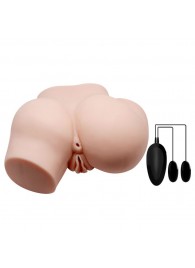 Телесный полуторс с двумя любовными тоннелями и вибрацией - Baile - в Красногорске купить с доставкой