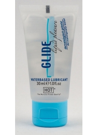 Интимная смазка на водной основе Glide - 30 мл. - HOT - купить с доставкой в Красногорске