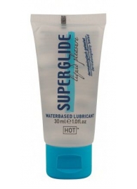 Гель-смазка на водной основе для чувствительной кожи Superglide - 30 мл. - HOT - купить с доставкой в Красногорске