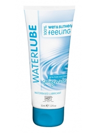 Гель-смазка на основе чистой родниковой воды WaterLube - 30 мл. - HOT - купить с доставкой в Красногорске