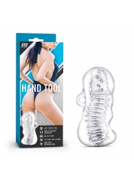 Прозрачный мастурбатор M for Men Hand Tool - Blush Novelties - в Красногорске купить с доставкой