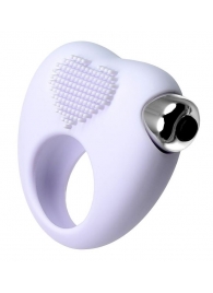 Белое виброкольцо для продления полового акта JOS MOYS - JOS - в Красногорске купить с доставкой