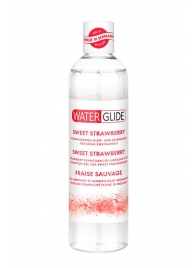 Лубрикант на водной основе с ароматом клубники SWEET STRAWBERRY - 300 мл. - Waterglide - купить с доставкой в Красногорске
