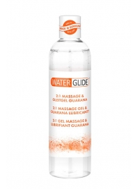 Гель-смазка 2-в-1 MASSAGE   LUBRICANT GUARANA - 300 мл. - Waterglide - купить с доставкой в Красногорске
