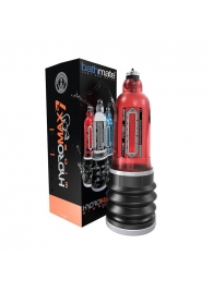 Красная гидропомпа HydroMAX7 Wide Boy - Bathmate - в Красногорске купить с доставкой