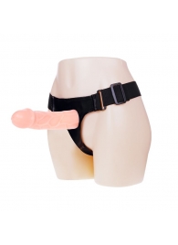 Телесный фаллоимитатор на трусиках Jessica Strap-On - 15,5 см. - Baile - купить с доставкой в Красногорске