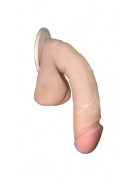 Сувенирный фаллос на присоске 03 - 17 см. - LOVETOY (А-Полимер) - купить с доставкой в Красногорске