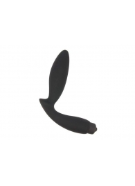 Чёрный вибростимулятор простаты Sex Expert Vibe Pleasure - Sex Expert - в Красногорске купить с доставкой