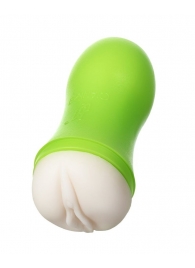 Мастурбатор-вагина A-Toys в зеленой колбе - A-toys - в Красногорске купить с доставкой