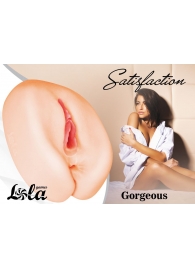 Мастурбатор с 2 тоннелями Satisfaction Gorgeous - Lola Games - в Красногорске купить с доставкой