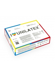 Разноцветные ароматизированные презервативы Unilatex Multifruits - 144 шт. - Unilatex - купить с доставкой в Красногорске