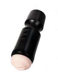 Мастурбатор-ротик A-Toys в черной колбе - A-toys - в Красногорске купить с доставкой