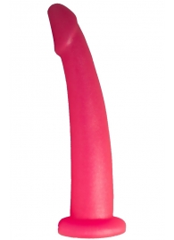 Розовый стимулятор простаты из геля - 18 см. - LOVETOY (А-Полимер) - в Красногорске купить с доставкой