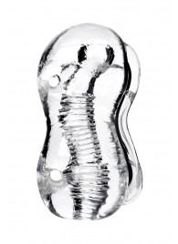 Прозрачный мастурбатор Lingam Indira - ToyFa - в Красногорске купить с доставкой