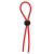 Красное эрекционное лассо с одной бусинкой-утяжкой STRETCHY THICK LASSO - Dream Toys - в Красногорске купить с доставкой