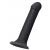 Черный фаллос на присоске Silicone Bendable Dildo L - 19 см. - Strap-on-me - купить с доставкой в Красногорске