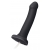 Черный фаллос с имитацией эякуляции Silicon Cum Dildo L - 19,6 см. - Strap-on-me - купить с доставкой в Красногорске