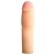 Телесная насадка-удлинитель на пенис PERFORMANCE 1.5INCH COCK XTENDER - 16 см. - Blush Novelties - в Красногорске купить с доставкой