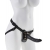 Чёрный с золотом женский страпон Designer Strap-On - Pipedream - купить с доставкой в Красногорске