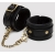 Черные оковы на ноги Bound to You Faux Leather Ankle Cuffs - Fifty Shades of Grey - купить с доставкой в Красногорске