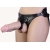 Гигантский фаллоимитатор на присоске в комплекте с трусиками - 26 см. - LOVETOY (А-Полимер) - купить с доставкой в Красногорске