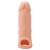 Телесная насадка EXTENDER WITH BALL STRAP 5.5 - 14 см. - Dream Toys - в Красногорске купить с доставкой