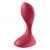 Красный вибромассажёр простаты Satisfyer Backdoor Lover - 14 см. - Satisfyer - в Красногорске купить с доставкой
