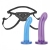Страпон унисекс Beginners Strap-On с 2 насадками - 15 и 13 см. - Lux Fetish - купить с доставкой в Красногорске
