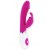 Розовый вибратор Gene с клиторальным стимулятором - 20,4 см. - Baile