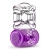 Фиолетовое эрекционное виброкольцо One Night Stand Vibrating C-Ring - Blush Novelties - в Красногорске купить с доставкой
