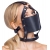 Черный намордник с кляпом-шаром Head Harness With A Gag - Orion - купить с доставкой в Красногорске