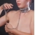 Серебристый ошейник из искусственной кожи - Sitabella - купить с доставкой в Красногорске